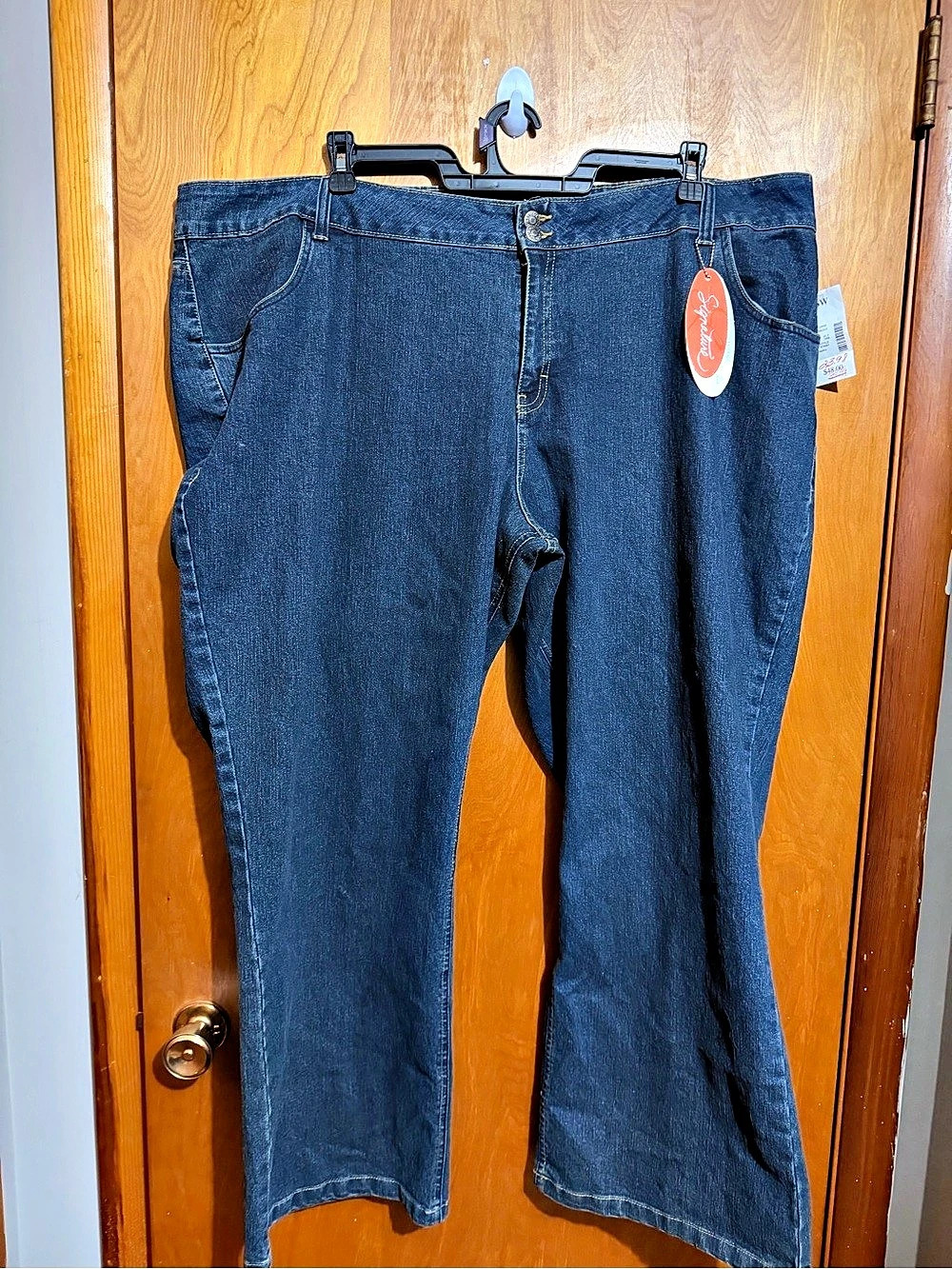 Time and Tru Signature Boot Cut Jeans in Blue Waist 26W NWT